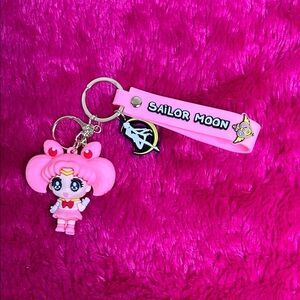 Sailor moon Pink Keychain